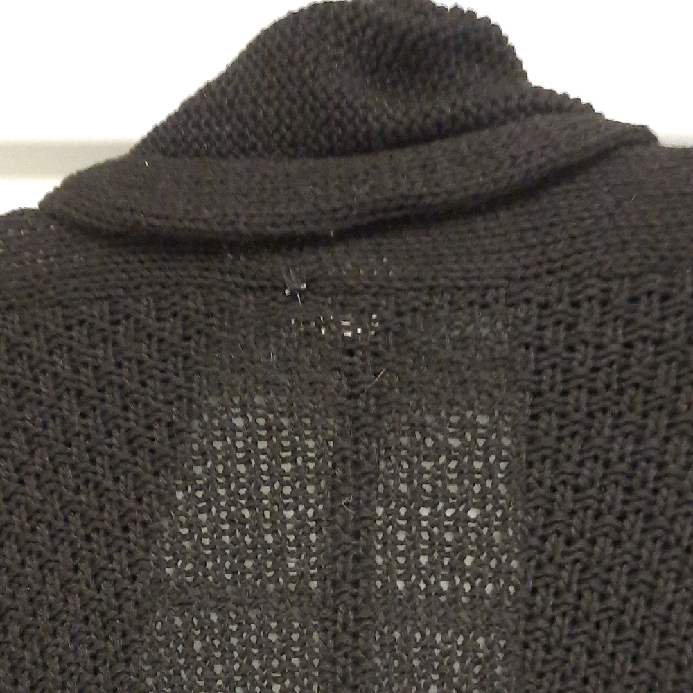 Elegant Black Women's Cardigan - Picture 6 of 6
